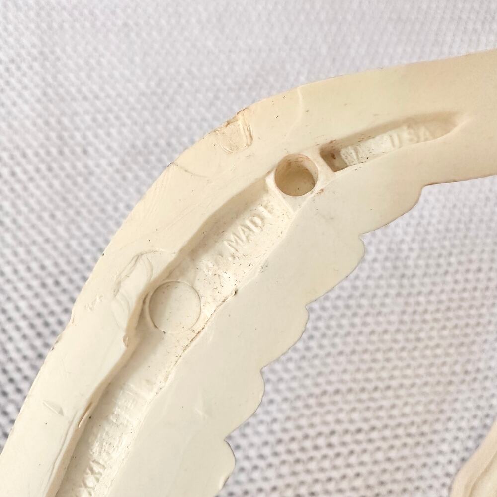 Homco Syroco 3 Piece Flying Seagulls Two Tone Cream Brown Wall Decor Vintage - Picture 9 of 10